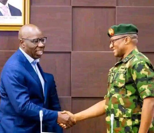Obaseki lauds military, other security forces for improved safety, security in Edo
