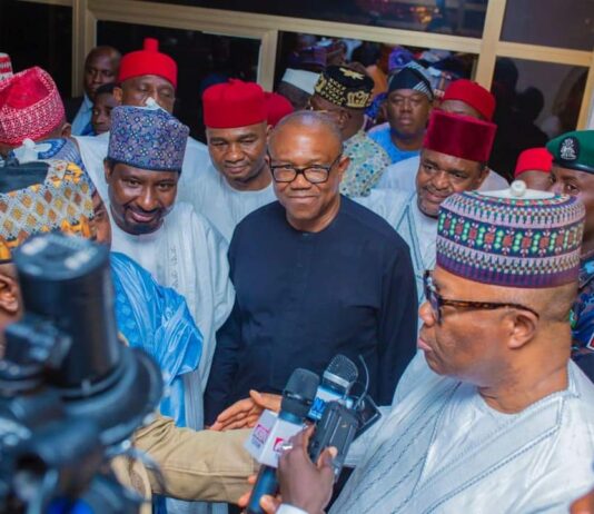 Peter Obi At Senator Barau’s Son’s Wedding: Sign Of A United Nigeria – Akpabio