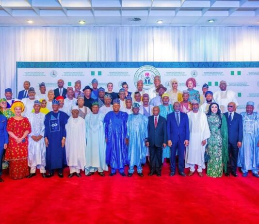 “Serve Nigeria, Not Regions or States”, President Tinubu Directs As Ministers-Designate Are Sworn-In To Office