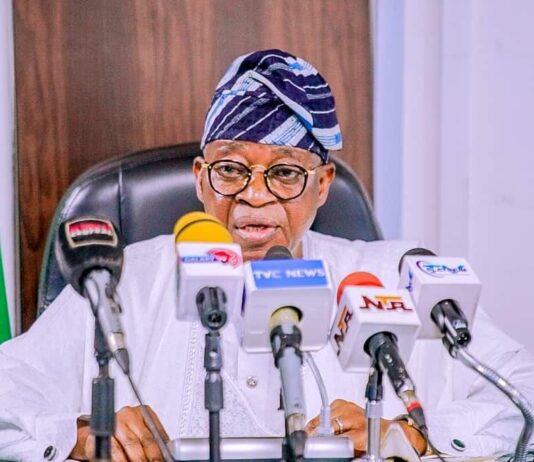Marine and Blue Economy: Oyetola assumes office, promises adequate revenue generation, jobs creation for Nigerians