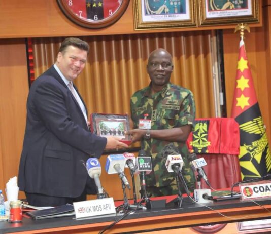 Nigerian Army, United Kingdom To Strengthen Ties On Training