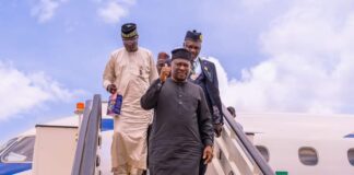 Adamawa Welcomes Governor Fintiri After 2 Weeks Vacation
