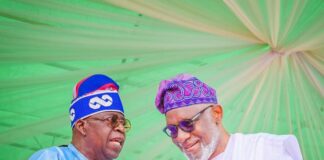 Tribunal Judgement: Akeredolu Congratulates President Tinubu, APC