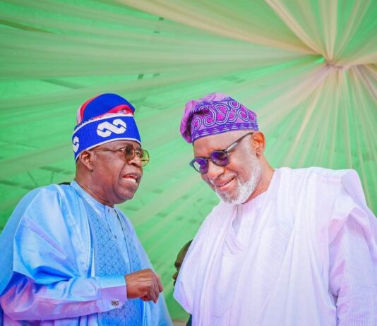 Tribunal Judgement: Akeredolu Congratulates President Tinubu, APC