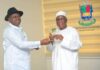 Courtesy Visit: Gov. Diri Receives Niger Delta Minister, Momoh In Govt. House