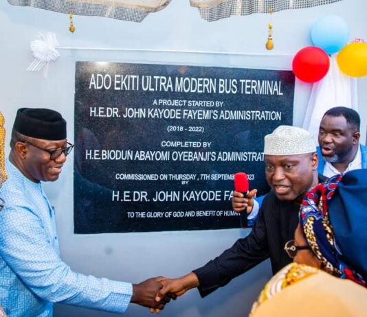 Ekiti people have scored you pass mark, Fayemi tells Governor Oyebanji