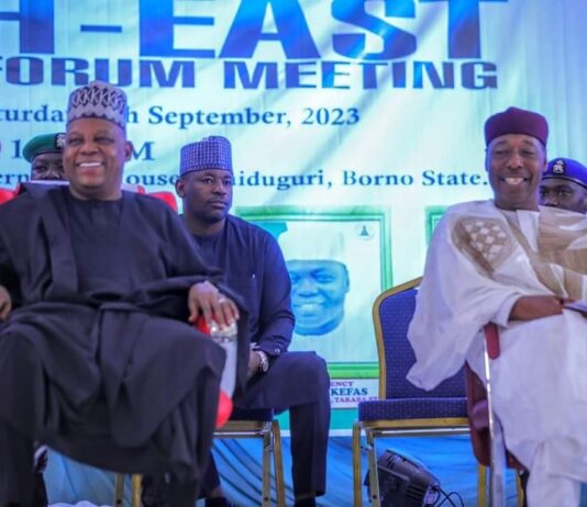 VP Shettima Opens Nort-East Governors Meeting As Zulum harps on Regional Power, Railway