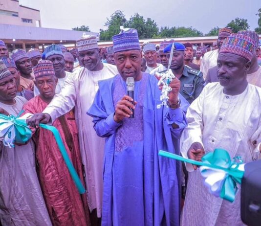 Subsidy Removal: Zulum unveils 70 buses for metro transport, civil servants