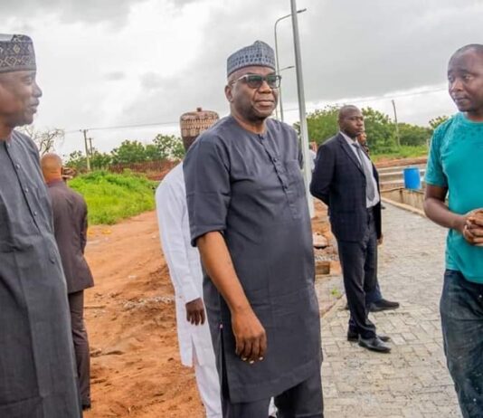Kwara Gov inspects under-construction industrial park