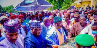 Ex-Senate President Lawan Buries Mother In Yobe