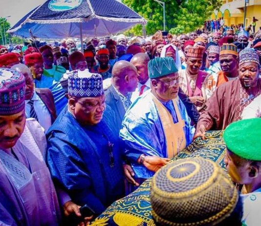 Ex-Senate President Lawan Buries Mother In Yobe