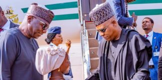 Kwara Gov receives VP Kashim Shettima in Ilorin