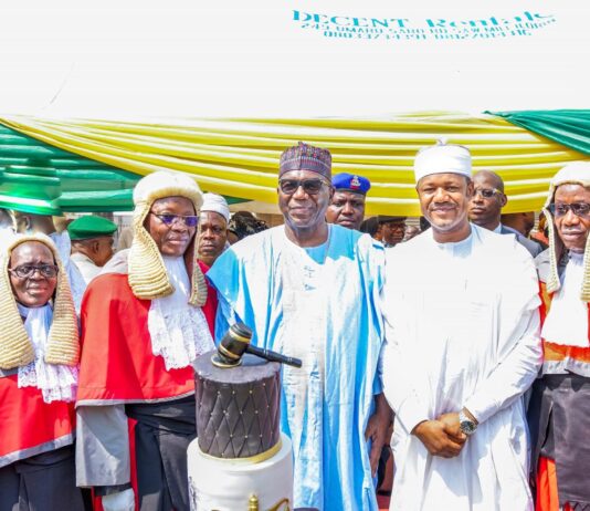 Kwara Gov restates support for judiciary as new legal year begins