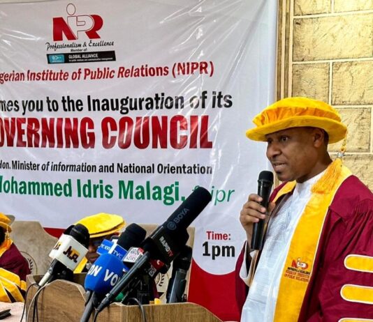 Minister Inaugurates NIPR Governing Board, Vows Collaboration to Drive Renewed Hope Agenda