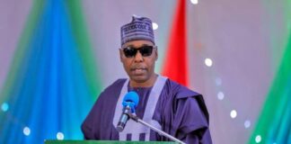 Zulum swears in Special Advisers, LGA Chairs, Perm Secs