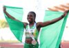 Tobi Amusan Smashes Records with Gold at African Games Women’s 100mH Final