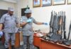 Nigeria Customs Seize N557M Ammunition Concealed in Garri Sacks, Smugglers Evade Capture