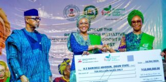 Renewed Hope Agenda: First Lady, Remi Tinubu, Empowers 120 Women Farmers in South West with N60 Million