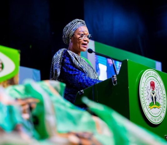 President’s Wife Launches Renewed Hope Initiative Programme for South West Women In Abeokuta