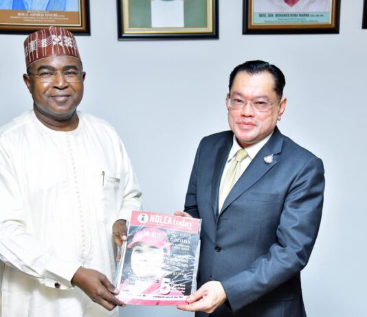 Thailand Govt commends NDLEA over drastic drop in number of Nigerians in Thai prisons