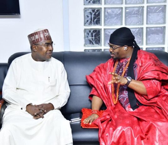 Delta monarch, Dein of Agbor, meets Marwa, warns drug dealers to flee his kingdom