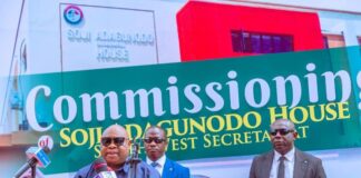 Governor Adeleke Advocates Unity at Opening of South West PDP Secretariat