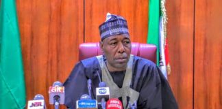 Zulum pays sympathy visit to Baga, warns against colluding with insurgents