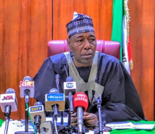 Zulum pays sympathy visit to Baga, warns against colluding with insurgents