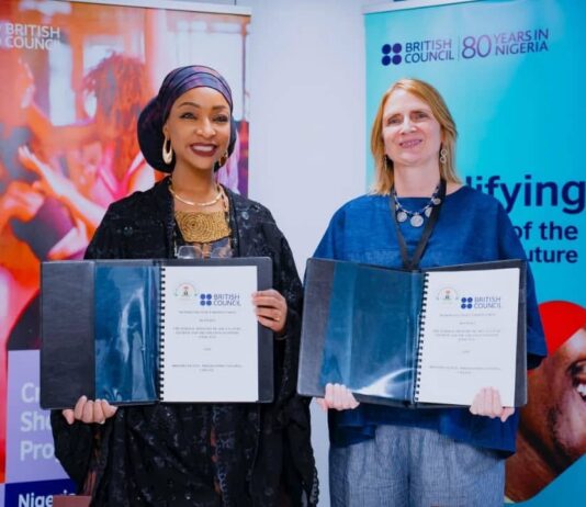 FMACTCE Sign’s MOU With British Council To Strengthen Nigeria’s Creative Industry