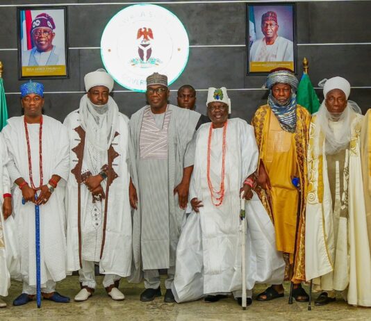 Gov Abdulrazaq meets first class monarchs, sets agenda for safer Kwara