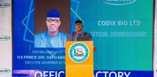 Abiodun Commissions Nigeria’s First Rapid Diagnostic Test Production Facility in Ogun