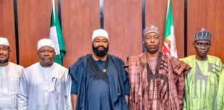 Zulum sympathises with Mokwa flood victims, donates N300m