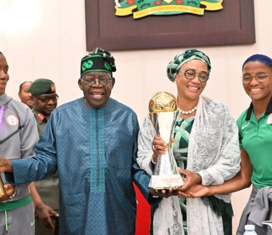 President Tinubu Confers National Honour On WAFCON-Winning Super Falcons, Cash Rewards, Housing