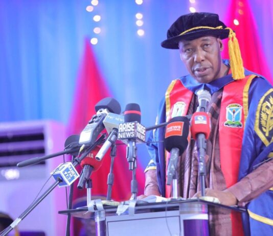 Zulum bags Honorary Doctor of Science, announces scholarship for 220 UNIMAID lecturers