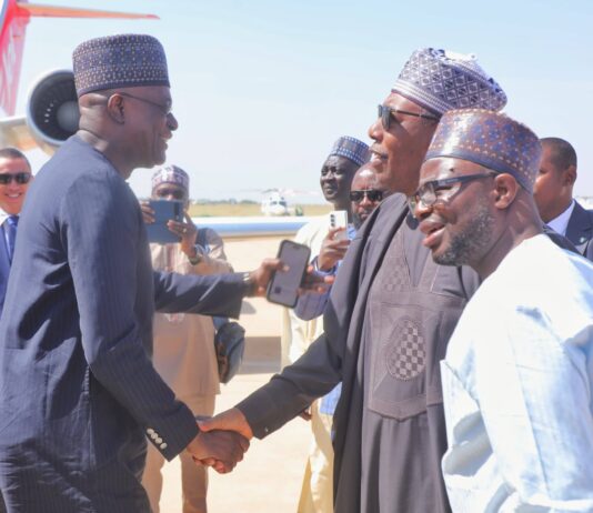 Zulum hosts 7 ambassadors, UN country rep, humanitarian minister in Maiduguri