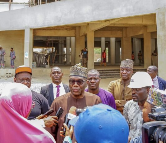 Gov AbdulRazaq inspects IICC, hails execution standards, says project will be delivered on schedule