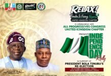 APC UK Announces Independence Day Solidarity Rally in Support of Tinubu’s 2027 Re-election